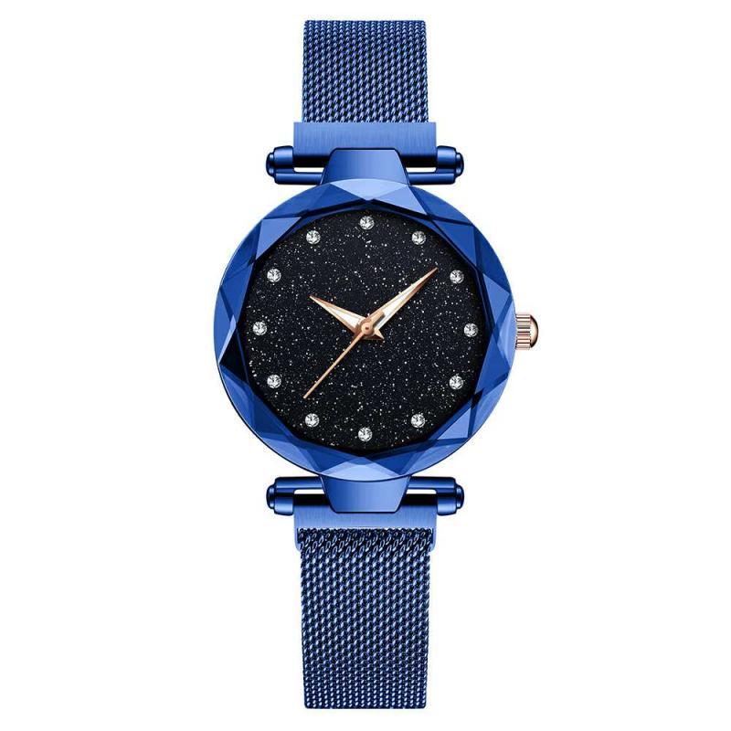 Reloj Mujer Negro, Azul, Morado, Oro + Pulsera Gratis